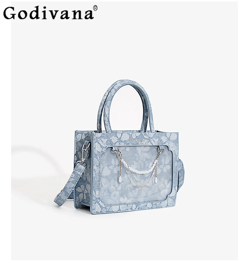 2025 New National Style Transparent Chain Pain Bag Japanese Girl Versatile Daily Two-dimensional Badge Shoulder Messenger Bag
2025 New National Style Transparent Chain Pain Bag Japanese Girl Versatile Daily Two-dimensional Badge Shoulder Messenger Bag