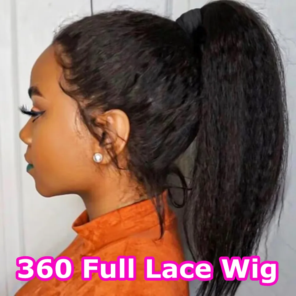 250% High Density Kinky Straight 360 Full Hd Lace Frontal Wig High Ponytail Yaki Straight Glueless100% Human Hair For Women Sale
250% High Density Kinky Straight 360 Full Hd Lace Frontal Wig High Ponytail Yaki Straight Glueless100% Human Hair For Women Sale