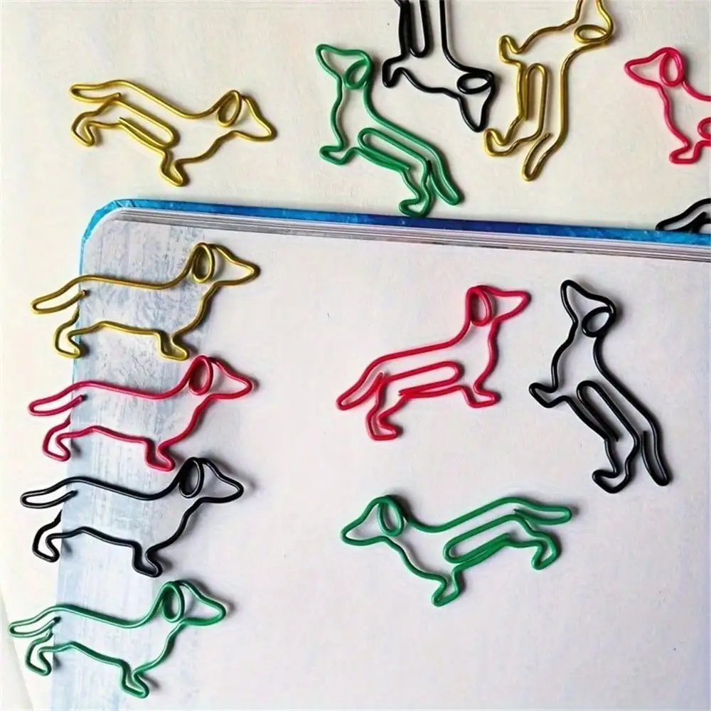 10/20/50Pieces Of Colorful Dachshund Shaped Paper Clips, Creative Stationery And Office Supplies, Dog Paper Clips, Graffiti Dog Items
10/20/50Pieces Of Colorful Dachshund Shaped Paper Clips, Creative Stationery And Office Supplies, Dog Paper Clips, Graffiti Dog Items