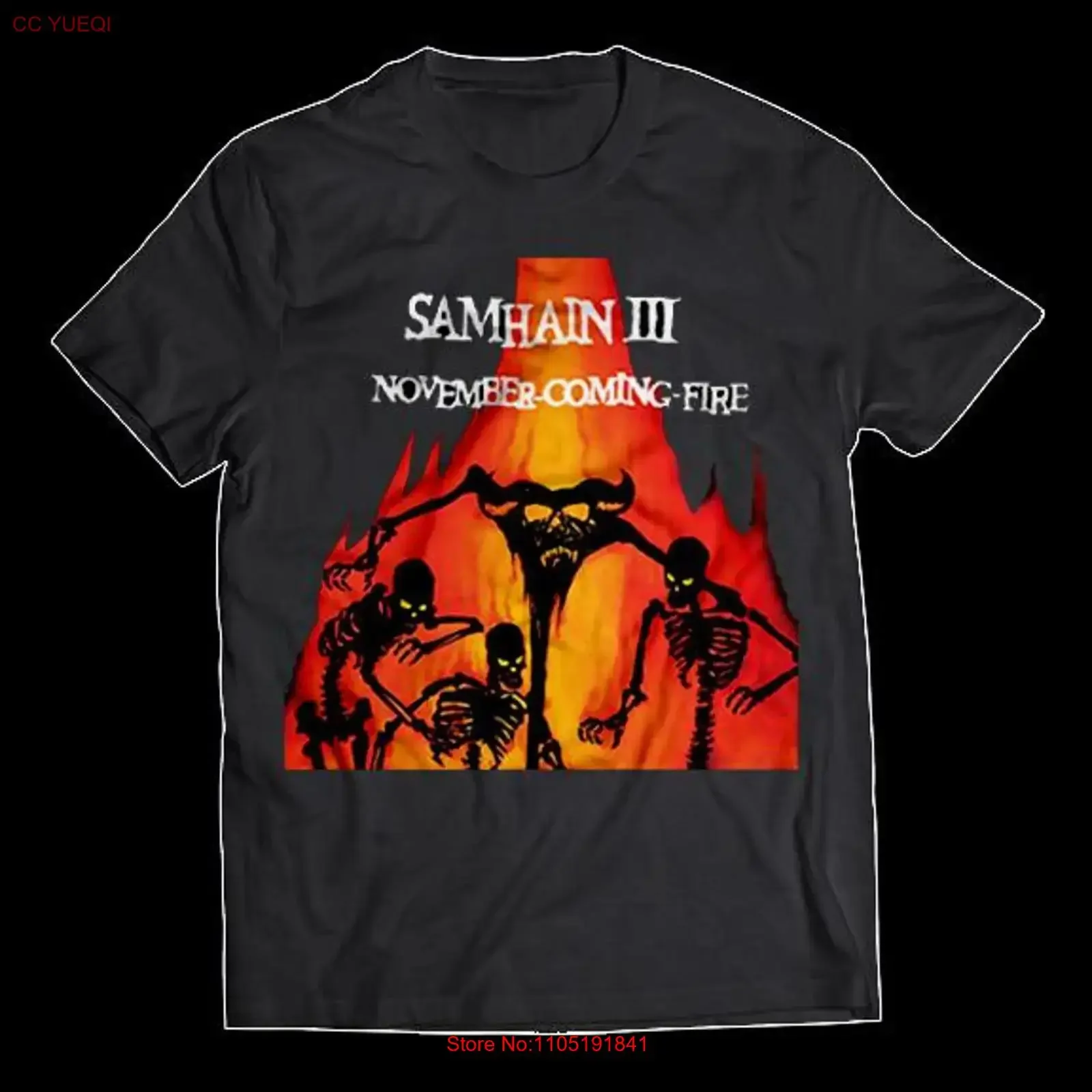 Samhain November Coming Fire T Shirt vintage Washed Breathable graphic Soft Top For Everyday Wear Slightly Unisex homme
Samhain November Coming Fire T Shirt vintage Washed Breathable graphic Soft Top For Everyday Wear Slightly Unisex homme