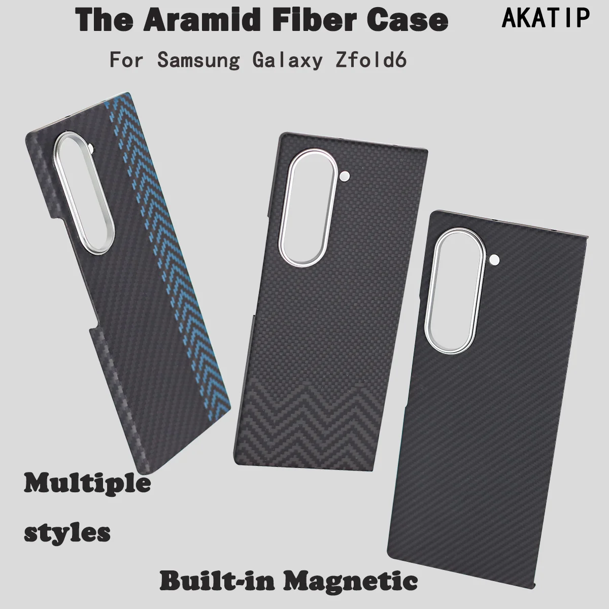 For Samsung Z Fold6 Aramid fiber Case Z Fold with Anti-drop Heat Dissipation Magnetic
For Samsung Z Fold6 Aramid fiber Case Z Fold with Anti-drop Heat Dissipation Magnetic