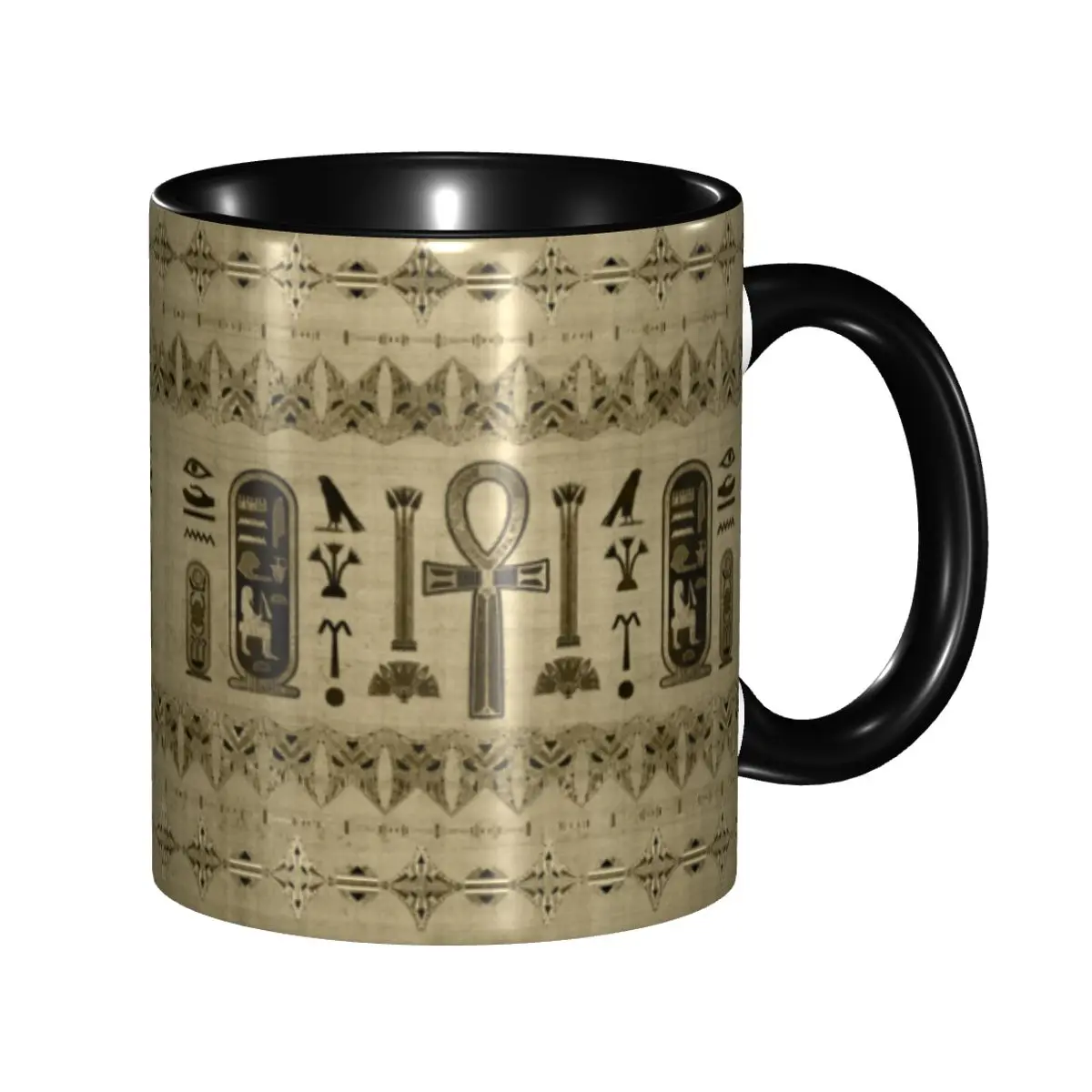 Personalized Egyptian Cross Ankh Mug DIY Ancient Egypt Hieroglyphics Ceramic Tea Milk Coffee Cups
Personalized Egyptian Cross Ankh Mug DIY Ancient Egypt Hieroglyphics Ceramic Tea Milk Coffee Cups