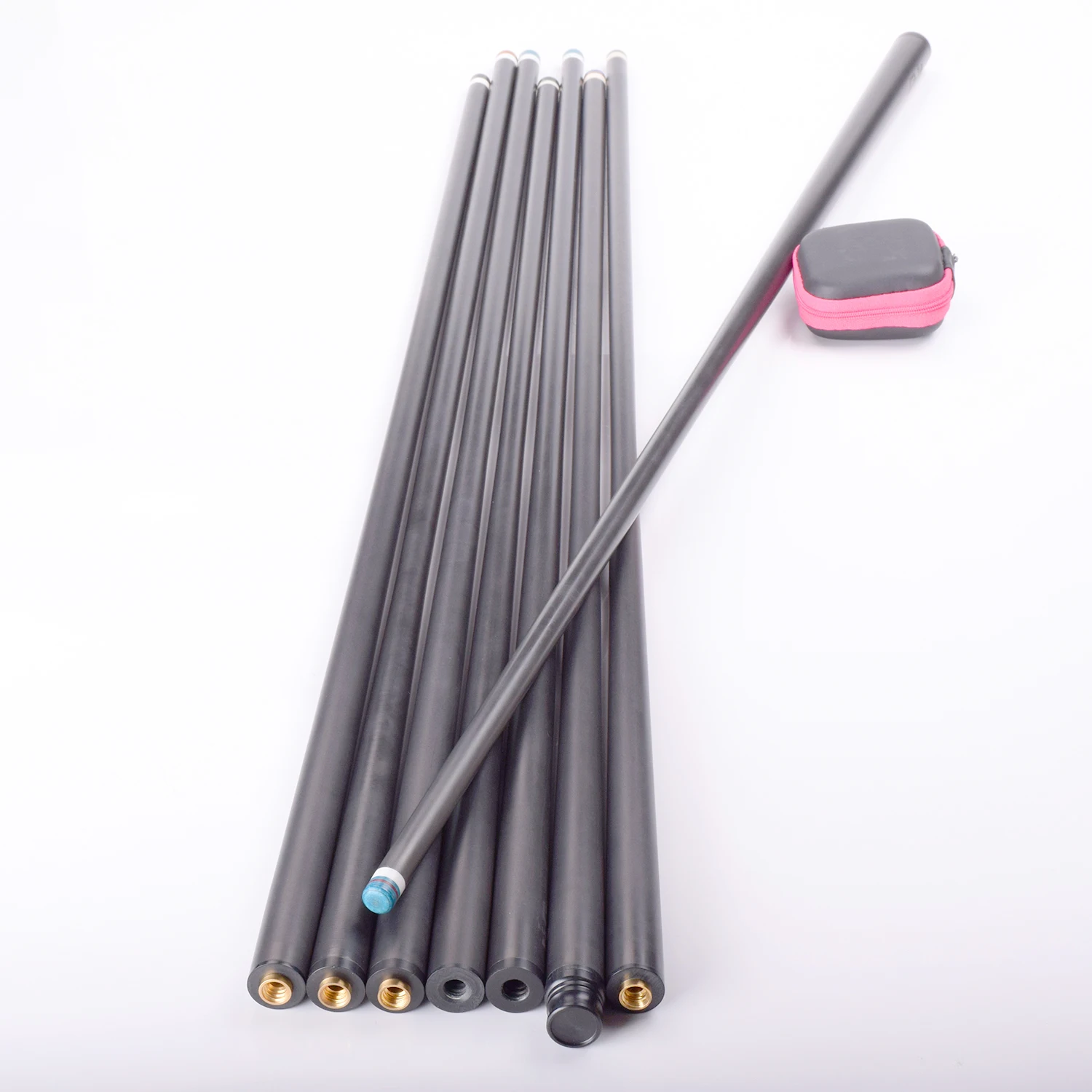 Premium Carbon Fiber Billiard Cues, high quality for home and club use.
Premium Carbon Fiber Billiard Cues, high quality for home and club use.