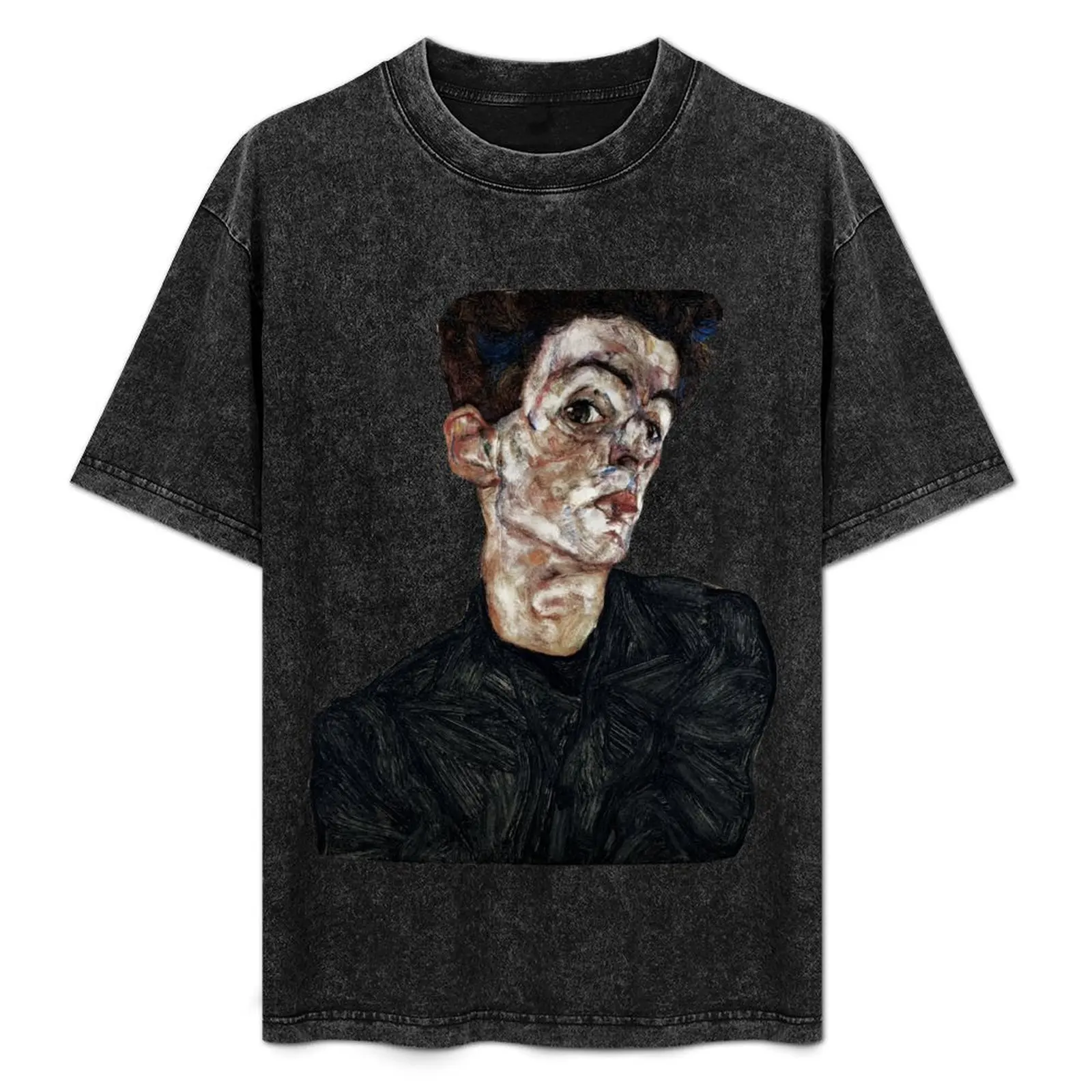Egon Schiele - Self-Portrait T-Shirt Casual Loose Daily Wear T-Shirt
Egon Schiele - Self-Portrait T-Shirt Casual Loose Daily Wear T-Shirt