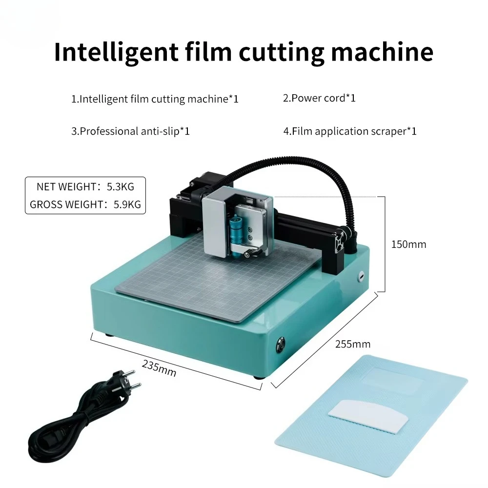 HZY FC-13 TPU Hydrogel Screen Film Protector Cutting Machine Unlimited Times for High Quality TPU Film Cutting
HZY FC-13 TPU Hydrogel Screen Film Protector Cutting Machine Unlimited Times for High Quality TPU Film Cutting