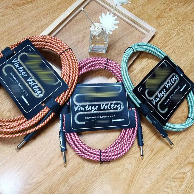 3/6M Electric Guitar Cable Wire Connection Cable Audio Cable Guitar & Bass String Instrument Accessories Parts Color Random
3/6M Electric Guitar Cable Wire Connection Cable Audio Cable Guitar & Bass String Instrument Accessories Parts Color Random