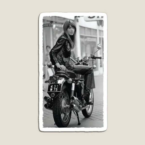 Francoise Hardy Motorcycle Magnet Holder for Fridge Organizer Cute Children Home Magnetic Baby Stickers Refrigerator Kids
Francoise Hardy Motorcycle Magnet Holder for Fridge Organizer Cute Children Home Magnetic Baby Stickers Refrigerator Kids