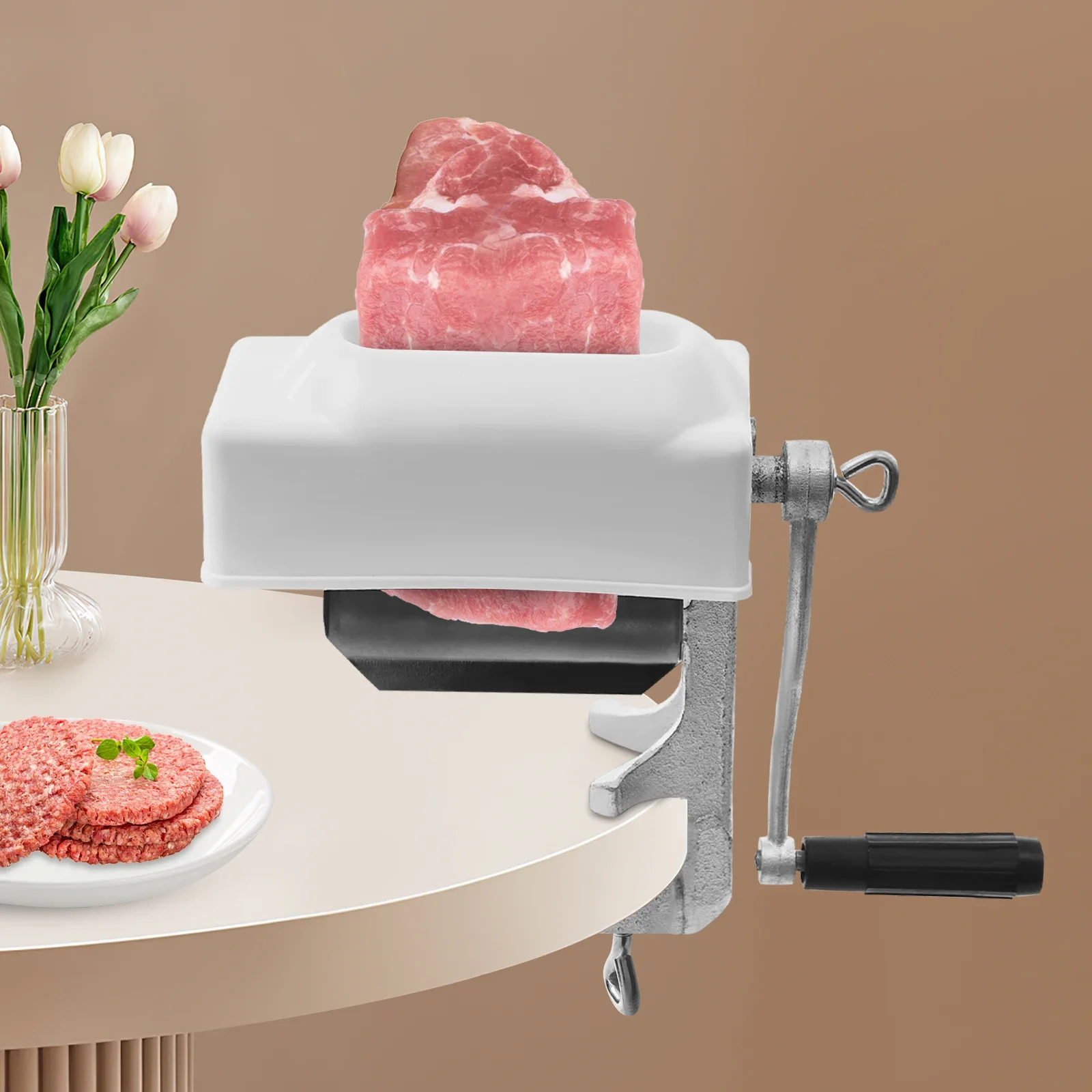 Meat Tenderizer Cuber Steak Machine Cast Iron Kitchen Process Tool Clamp-on, Meat Tenderizer Tool, Meat Tenderizer Machine
Meat Tenderizer Cuber Steak Machine Cast Iron Kitchen Process Tool Clamp-on, Meat Tenderizer Tool, Meat Tenderizer Machine