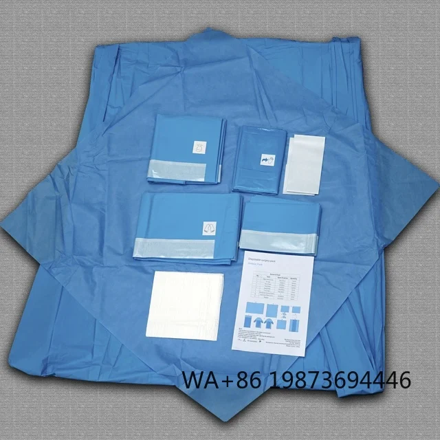 Factory Direct Disposable Sterile Universal Surgical Pack, Customizable Size Procedure Kit
Factory Direct Disposable Sterile Universal Surgical Pack, Customizable Size Procedure Kit