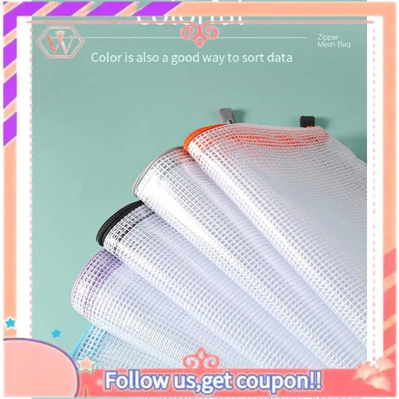 Upgraded 12PCS A4 Zip Lock Bags Mesh Zipper File Bags Document Folders Waterproof Travel Storage Pouch
Upgraded 12PCS A4 Zip Lock Bags Mesh Zipper File Bags Document Folders Waterproof Travel Storage Pouch