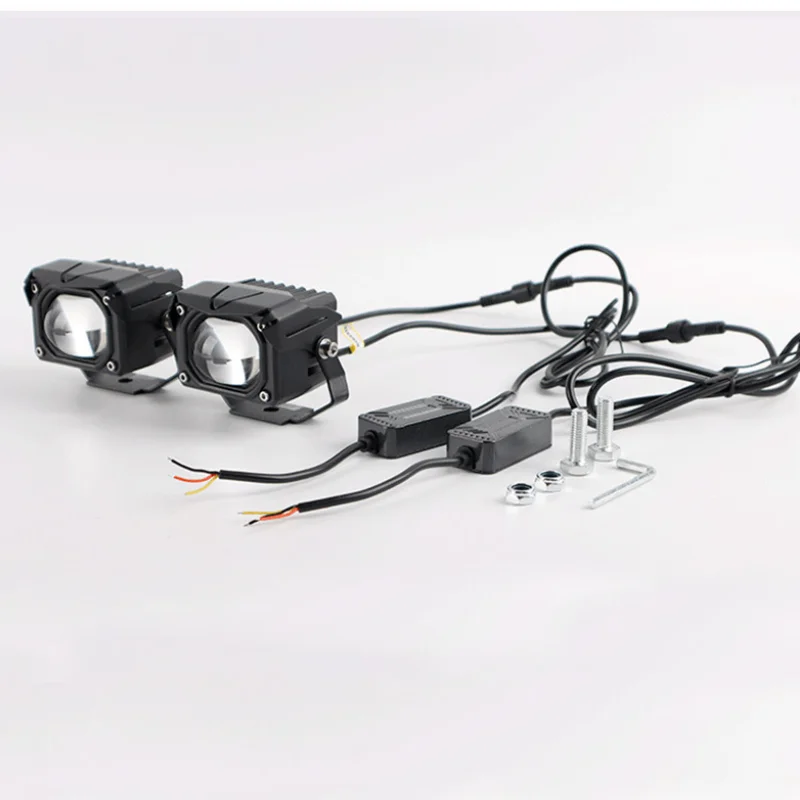 LED Motorcycle Spotlights, 12V 24V LED Driving Fog Lights Additional Front Fog Lamps Yellow&White
LED Motorcycle Spotlights, 12V 24V LED Driving Fog Lights Additional Front Fog Lamps Yellow&White
