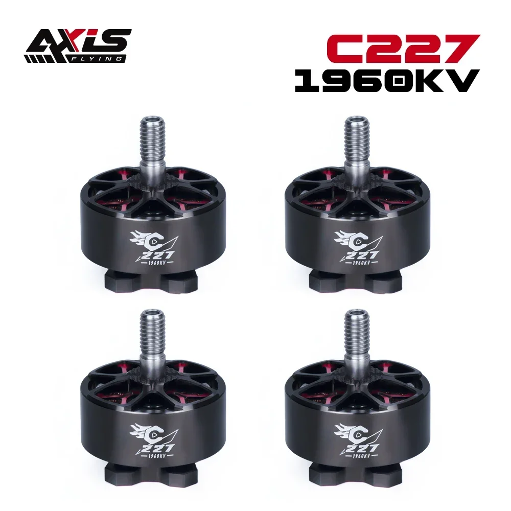 Бесщеточный двигатель Axisflying C227 2207 6S 1960KV для Manta 5 PRO FPV 5-дюймовые детали «сделай сам»
Бесщеточный двигатель Axisflying C227 2207 6S 1960KV для Manta 5 PRO FPV 5-дюймовые детали «сделай сам»