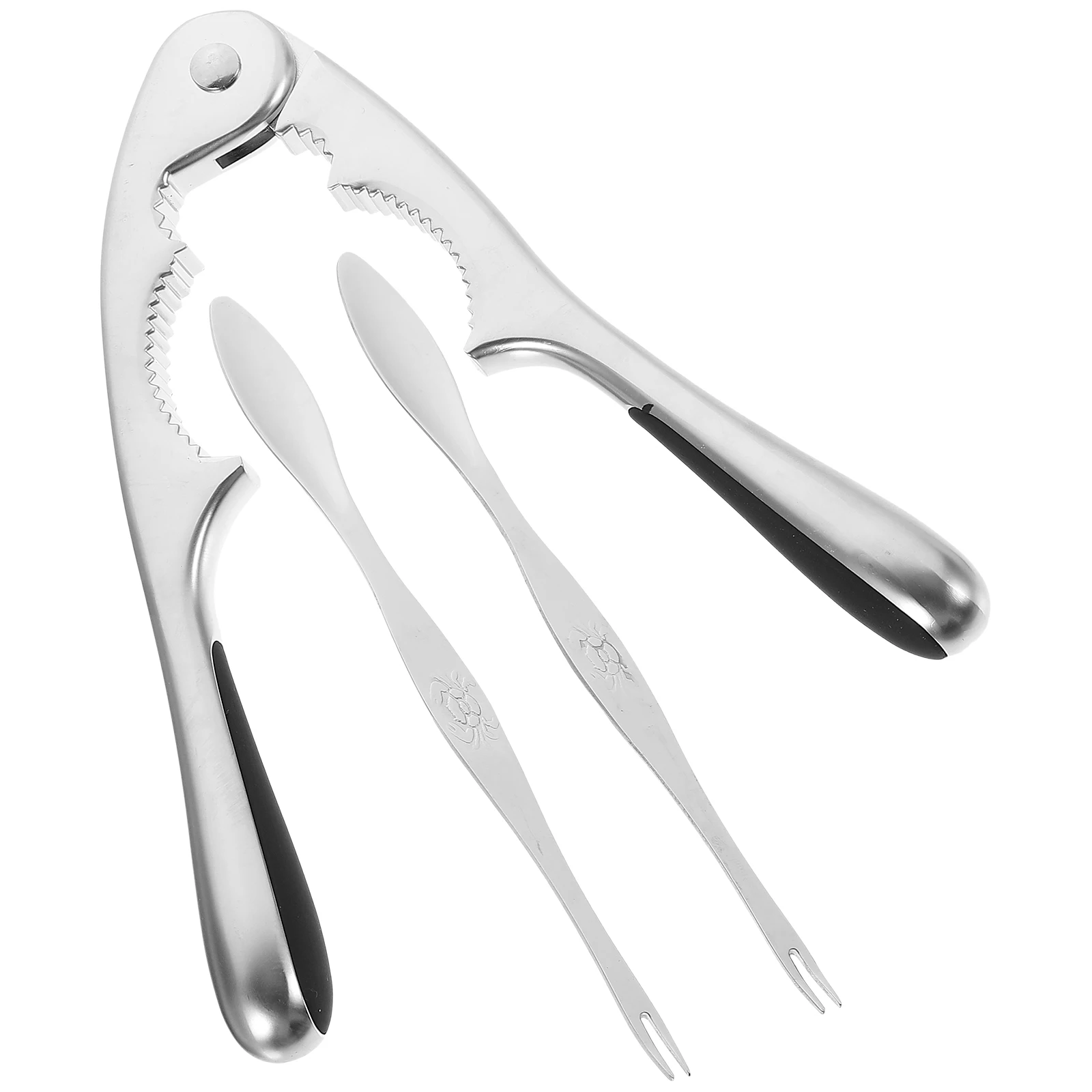 Crab Claw Cooker Set Easy to Use Tool Lobster Crackers Fork Seafood Restaurant Eating Kit Leg Clamp Zinc Alloy Gadget
Crab Claw Cooker Set Easy to Use Tool Lobster Crackers Fork Seafood Restaurant Eating Kit Leg Clamp Zinc Alloy Gadget