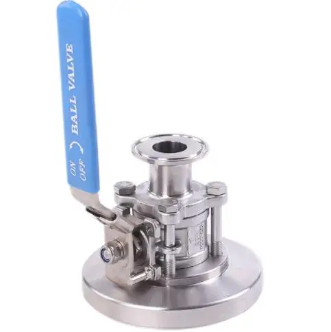 SS304 SS316L Manual Clamp Flange End tank Bottom Ball Valve With Control Unit Position Sensor
SS304 SS316L Manual Clamp Flange End tank Bottom Ball Valve With Control Unit Position Sensor