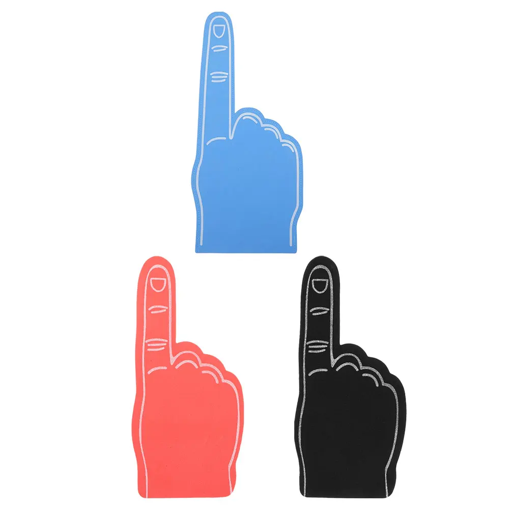 3pcs Foam Finger Cots Delicate Football Outdoor Decorative Prop Wear Resistant Portable Cheerleading Soccer Party Hands
3pcs Foam Finger Cots Delicate Football Outdoor Decorative Prop Wear Resistant Portable Cheerleading Soccer Party Hands
