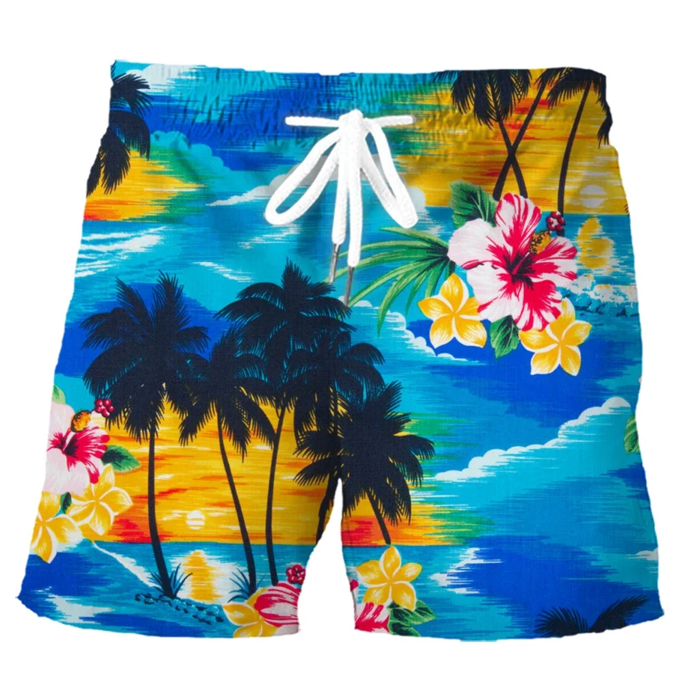 HXГавайские пляжные шорты, полинезийский романтический остров, закат, цветы, шорты с принтом, брюки, модная мужская одежда, Ropa Hombre
HXГавайские пляжные шорты, полинезийский романтический остров, закат, цветы, шорты с принтом, брюки, модная мужская одежда, Ropa Hombre
