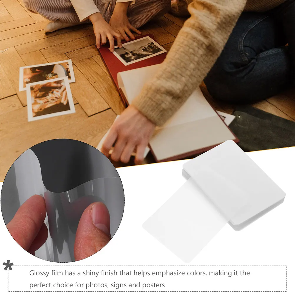 Transparent Protective Film 7 Inch Laminating Supplies Waterproof Plastic Sheets for Photos Files Cards Packaging
Transparent Protective Film 7 Inch Laminating Supplies Waterproof Plastic Sheets for Photos Files Cards Packaging