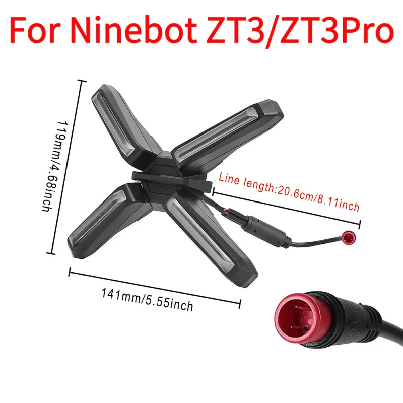 Waterproof Electric Scooter Headlight - Compatible with for Ninebot ZT3 Pro Easy Installation
Waterproof Electric Scooter Headlight - Compatible with for Ninebot ZT3 Pro Easy Installation