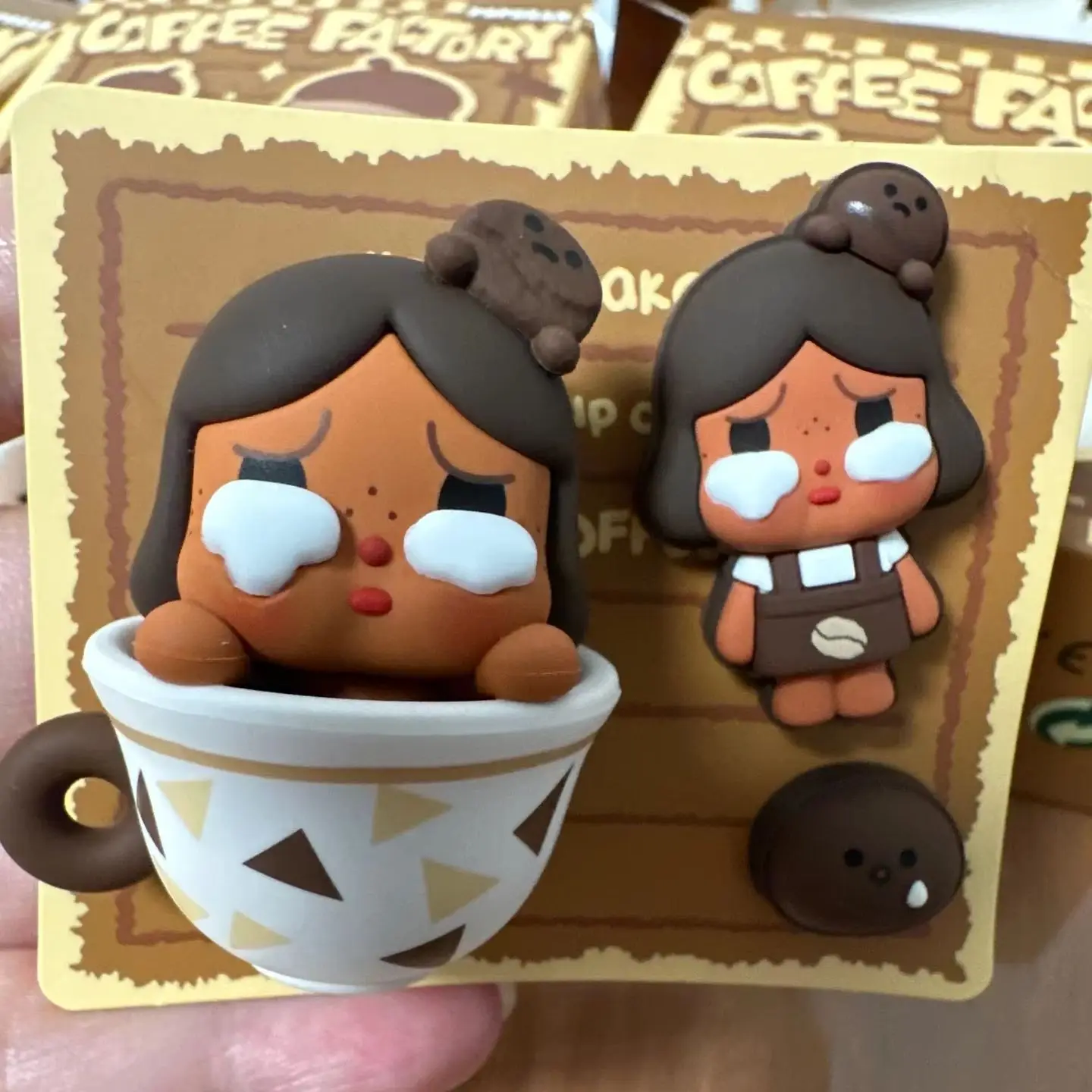 POP MART Bubble Mengli Coffee Factory Series Blind Box - Mystery Gift Ornament Figurines for Home Decoration Girls
POP MART Bubble Mengli Coffee Factory Series Blind Box - Mystery Gift Ornament Figurines for Home Decoration Girls
