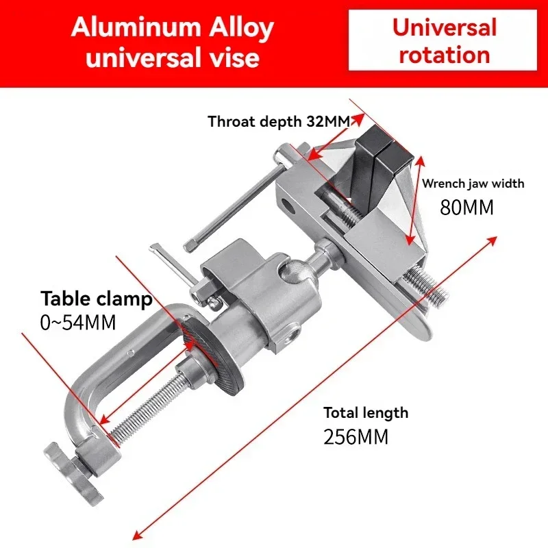 Gold Pliers Small Multi-functional Household Multi-directional Mini Tiger Table Pliers Work Table Vice
Gold Pliers Small Multi-functional Household Multi-directional Mini Tiger Table Pliers Work Table Vice