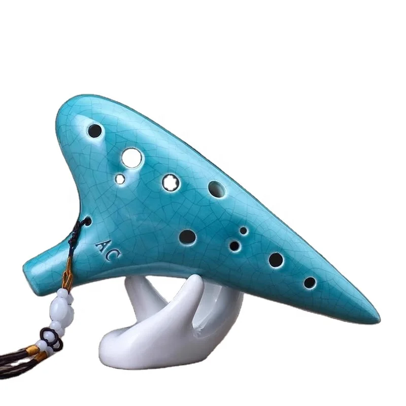 Hooqu Ocarina 12-hole Professional Alto AC Ocarina Hand-painted Beginner Instrument
Hooqu Ocarina 12-hole Professional Alto AC Ocarina Hand-painted Beginner Instrument