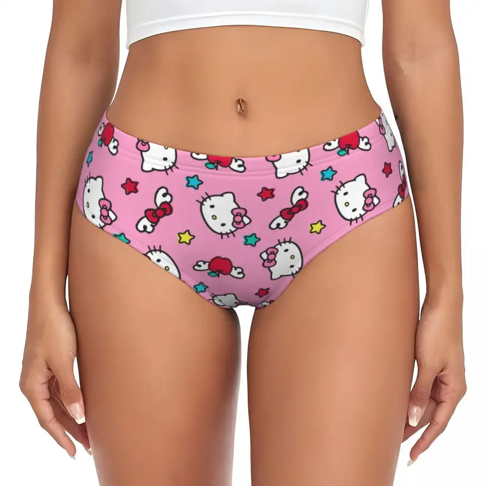 Aangepaste Cartoon Kitties Cat Slip