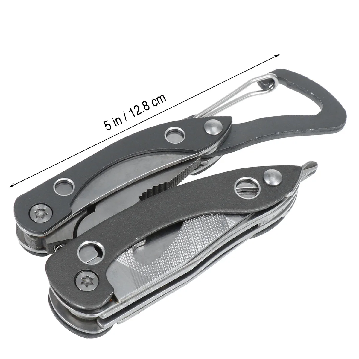 Dark Grey Silver Outdoor Bottle Opener Pliers Foldable Screwdriver Camping Hiking Survival Tools
Dark Grey Silver Outdoor Bottle Opener Pliers Foldable Screwdriver Camping Hiking Survival Tools