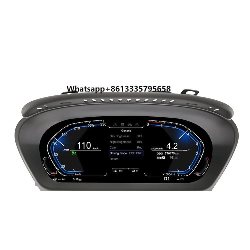 SZLELV 12.3 Inch HD Digital Cluster Virtual Cockpit Car Multimedia Player for E70 E71 2007-2013 Dashboard Speed Meter Screen
SZLELV 12.3 Inch HD Digital Cluster Virtual Cockpit Car Multimedia Player for E70 E71 2007-2013 Dashboard Speed Meter Screen