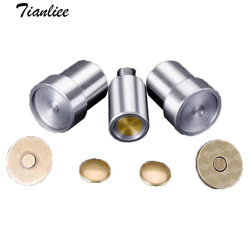 Rivet Die For Magnetic Button Mold Manual Press Metal Snap Fittings Tools Clothes Fastener Baby Jacket Accessories Installation
Rivet Die For Magnetic Button Mold Manual Press Metal Snap Fittings Tools Clothes Fastener Baby Jacket Accessories Installation