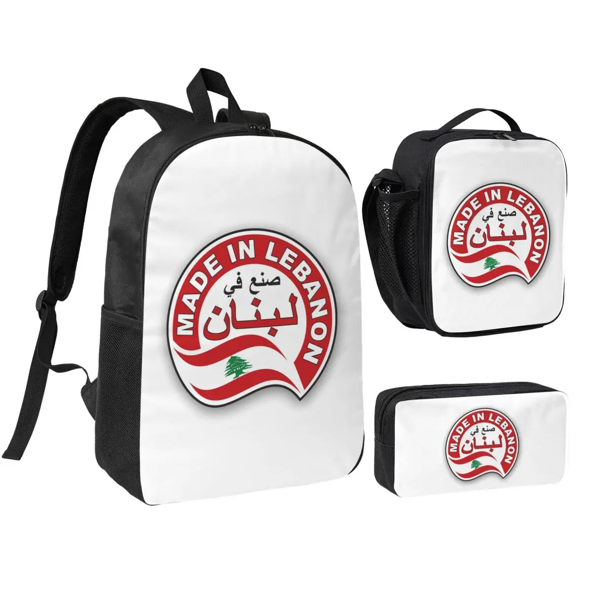 Lebanon Watercolor Lebanon Flag Lebanese Outfit Backpack BookBag School Bag Laptop Shoulder Bags 3ps Lunch Bag Pencil Case
Lebanon Watercolor Lebanon Flag Lebanese Outfit Backpack BookBag School Bag Laptop Shoulder Bags 3ps Lunch Bag Pencil Case