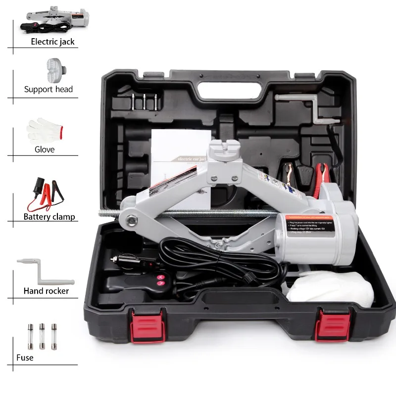 12V DC Electric Scissor Jack Heavy Duty Car Lifting Jack Portable Vehicle Emergency Repair Tool Auto Tire Replacement Jack
12V DC Electric Scissor Jack Heavy Duty Car Lifting Jack Portable Vehicle Emergency Repair Tool Auto Tire Replacement Jack