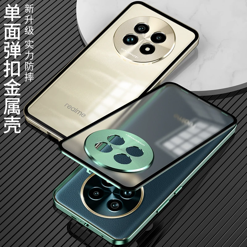 For Realme 13 Pro Plus Case Luxury Metal Frame Matte Cover For Realme 13 Pro + 13Pro Single-sided snap-on shockproof bumper
For Realme 13 Pro Plus Case Luxury Metal Frame Matte Cover For Realme 13 Pro + 13Pro Single-sided snap-on shockproof bumper