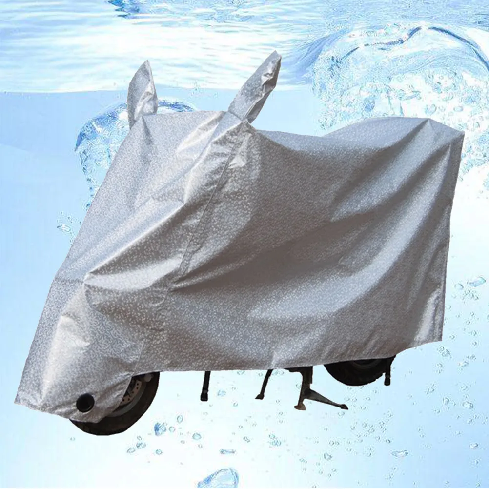 Universal Motorcycle Cover Waterproof Uv Resistant Dustproof Snow Dropping Protection for Most Motorbikes Scooters
Universal Motorcycle Cover Waterproof Uv Resistant Dustproof Snow Dropping Protection for Most Motorbikes Scooters