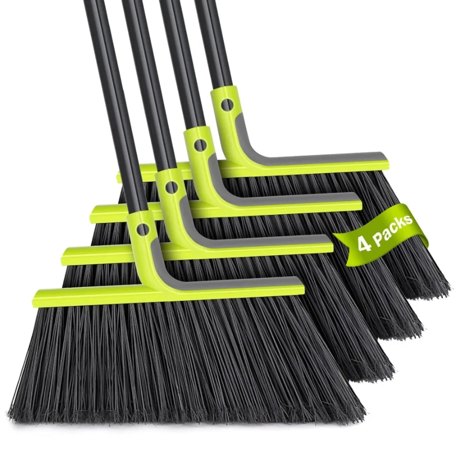 4 Packs Outdoor Broom Heavy Duty 56 inches Tall Angle Brush Green
4 Packs Outdoor Broom Heavy Duty 56 inches Tall Angle Brush Green