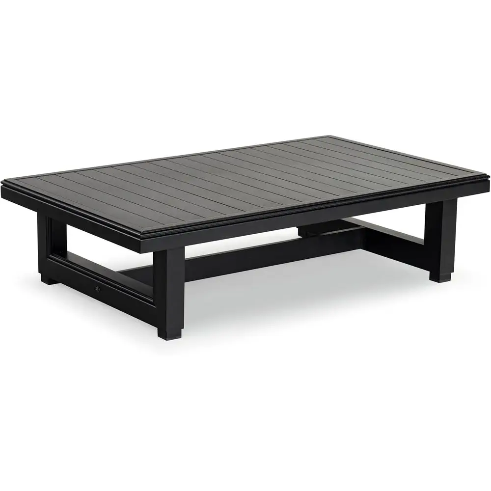 Modern Black Outdoor Patio Coffee Table
Modern Black Outdoor Patio Coffee Table
