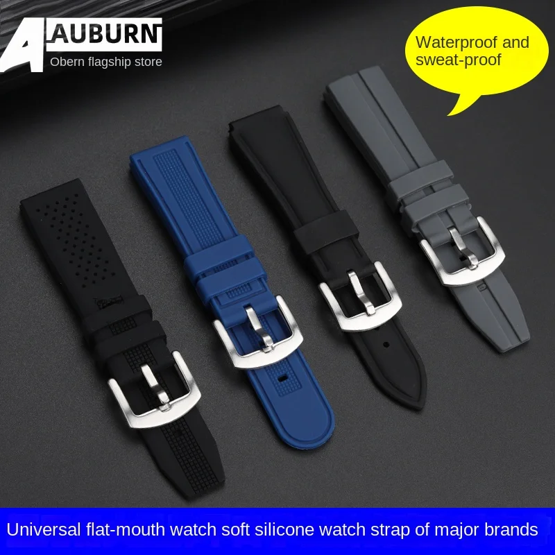 Universal silicone sports watch strap 20mm 22mm 24mm for SEIKO rubber strap Diesel Panahai strap men's black outdoor watch band
Universal silicone sports watch strap 20mm 22mm 24mm for SEIKO rubber strap Diesel Panahai strap men's black outdoor watch band