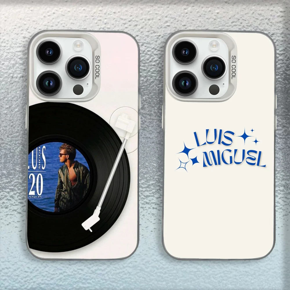 Singer Luis M-Miguel Phone Case For iPhone 16,15,14,13,12,11,Mini,Pro,MAX White Matte Shockproof Cover
Singer Luis M-Miguel Phone Case For iPhone 16,15,14,13,12,11,Mini,Pro,MAX White Matte Shockproof Cover