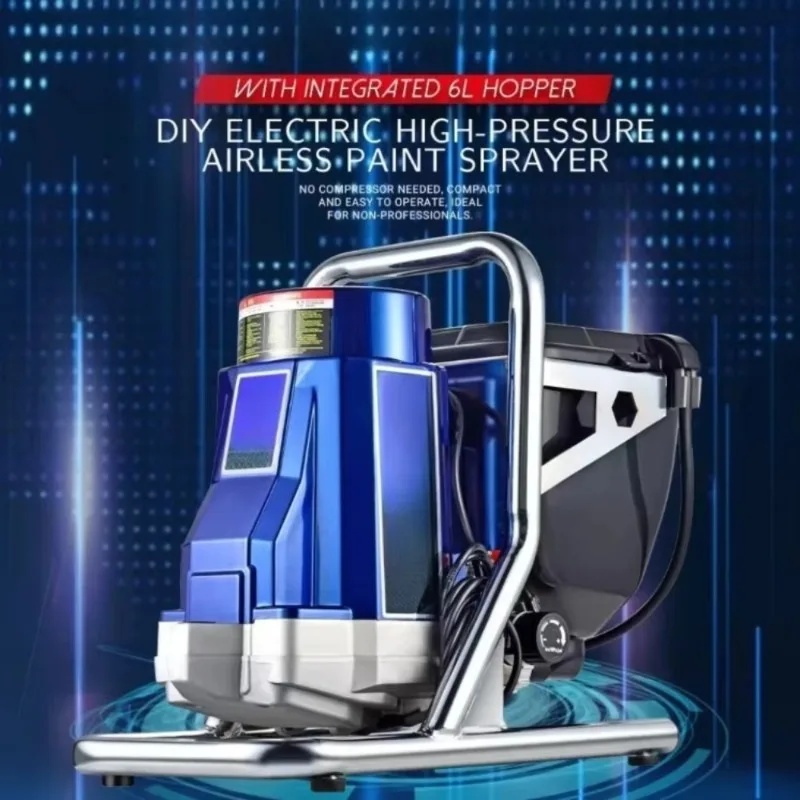 High Pressure Airless Paint Sprayer Small Household Portable DIY Electric Spray Machine for Latex Paint
High Pressure Airless Paint Sprayer Small Household Portable DIY Electric Spray Machine for Latex Paint