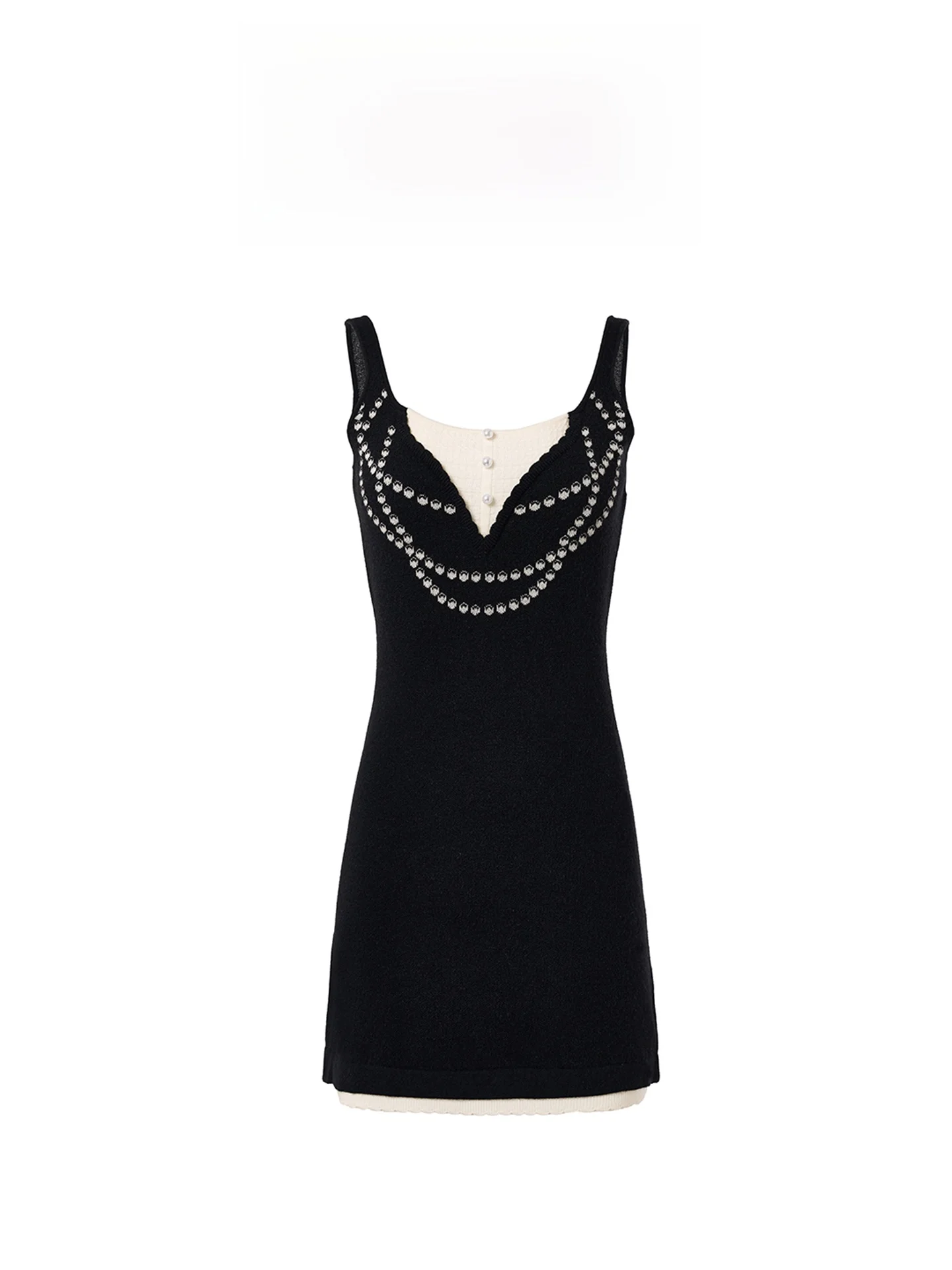 AZZHEN Miu Series Knitted Vest Dress Pearl Embroidery High Waist Short Skirt Wrap Body Summer Casual Long Sleeve Knot
AZZHEN Miu Series Knitted Vest Dress Pearl Embroidery High Waist Short Skirt Wrap Body Summer Casual Long Sleeve Knot