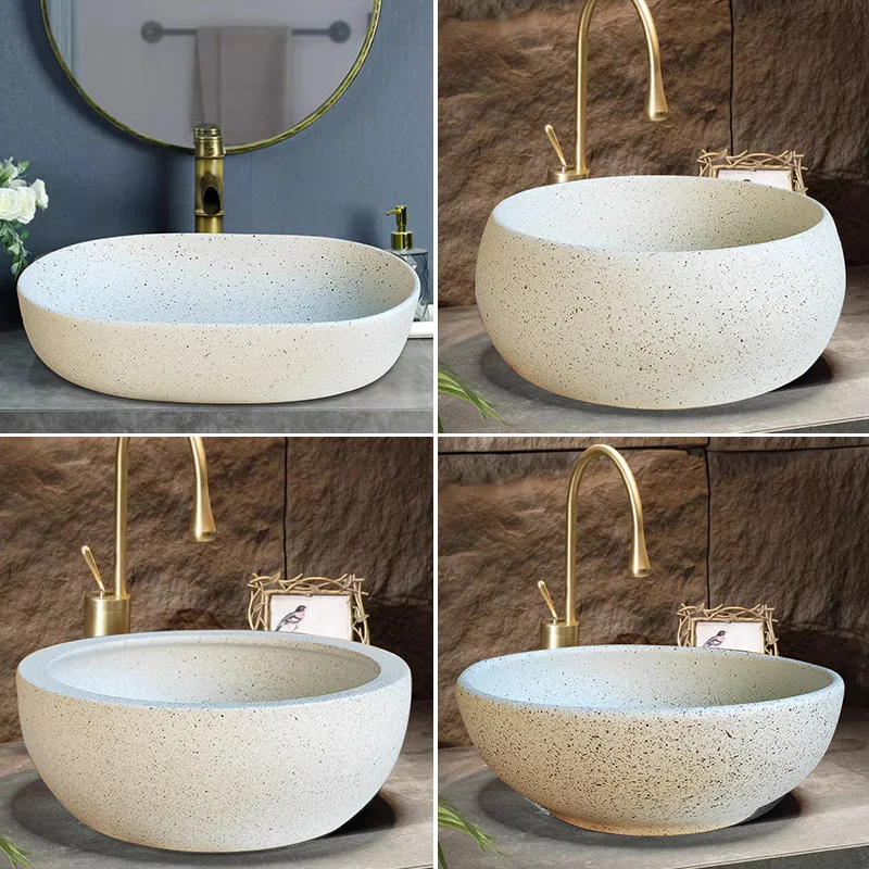 Ceramic retro art basin, washbasin, countertop basin, washbasin, household bathroom, balcony basin, washbasin, washbasin
Ceramic retro art basin, washbasin, countertop basin, washbasin, household bathroom, balcony basin, washbasin, washbasin
