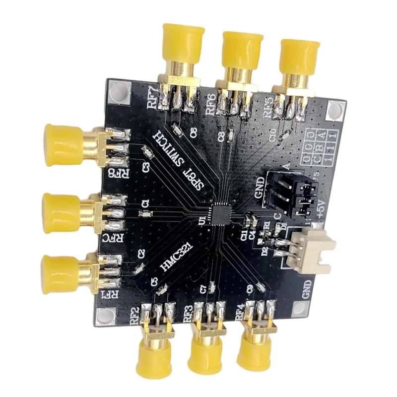 A7THK-HMC321 RF Switch Module NON-REFLECTIVE POSITIVE CONTROL Switch 8GHZ 1 Open 8 RF Switch Gaas MMIC SP8T
A7THK-HMC321 RF Switch Module NON-REFLECTIVE POSITIVE CONTROL Switch 8GHZ 1 Open 8 RF Switch Gaas MMIC SP8T
