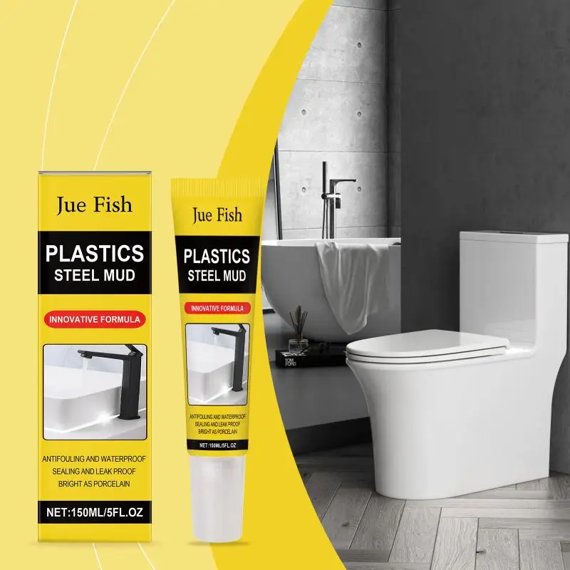 White Plastic Steel Mud Waterproof Glue Bathroom Toilet Waterproof And Caulking Glue Sealing Kitchen Sink Dedicated
White Plastic Steel Mud Waterproof Glue Bathroom Toilet Waterproof And Caulking Glue Sealing Kitchen Sink Dedicated