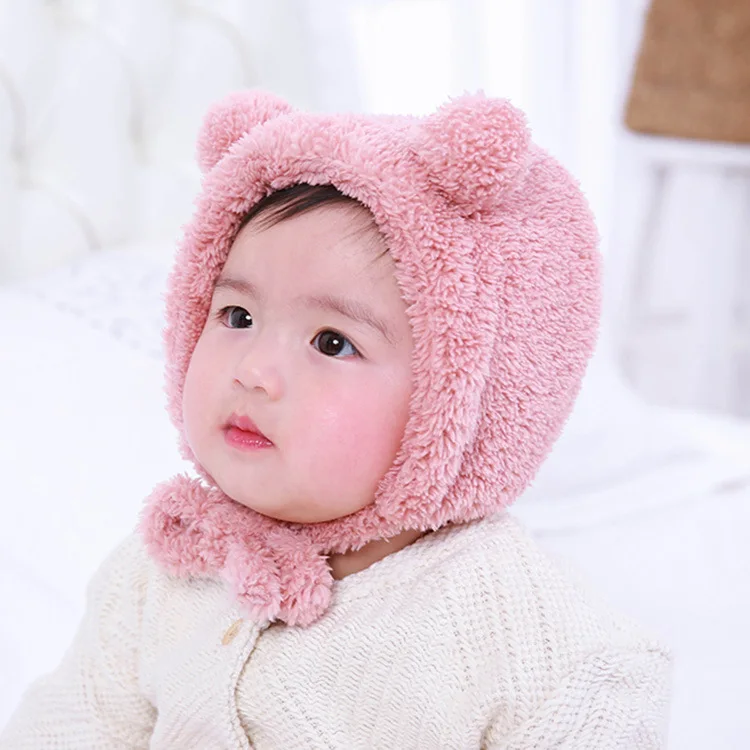 Kid's Beanie Double Ball Plush Ear Protection Cap New Cap Boys Girls Warm Windproof Cap Baby Bear Head Wrap Cap Hot
Kid's Beanie Double Ball Plush Ear Protection Cap New Cap Boys Girls Warm Windproof Cap Baby Bear Head Wrap Cap Hot