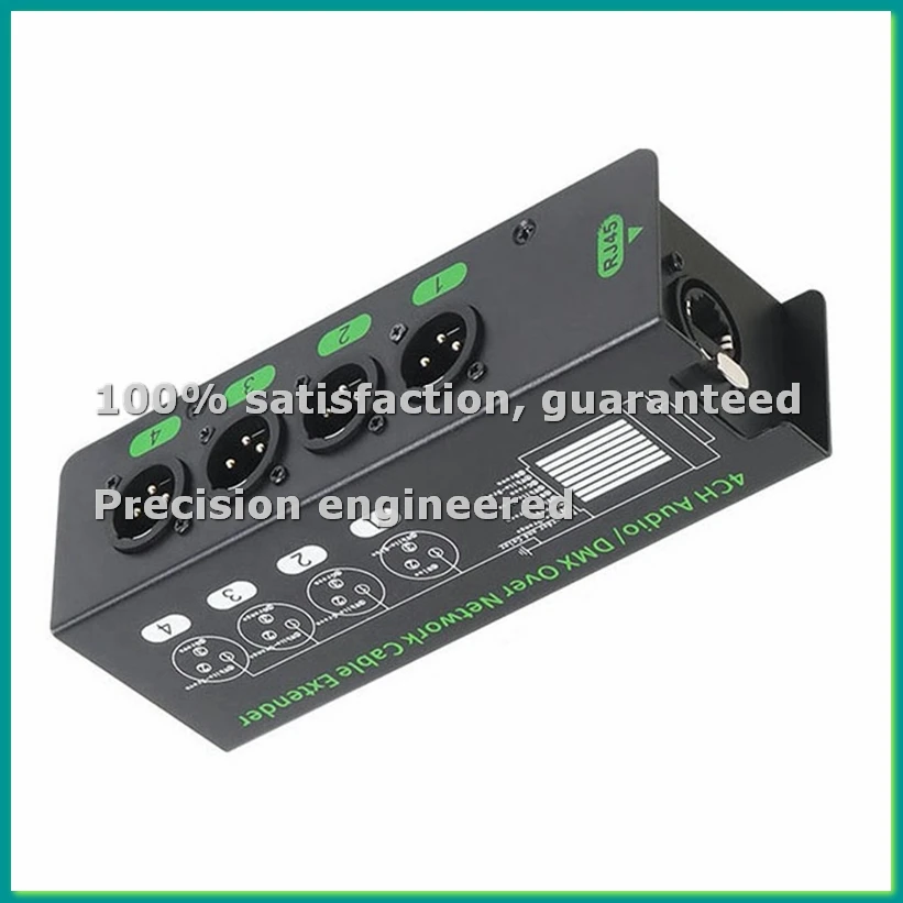 Удлинитель аудиосигнала/DMX512 по сетевому кабелю 4CH 3 Pin, адаптер XLR-RJ45 Ethernet, XLR-штекер-PZZW
Удлинитель аудиосигнала/DMX512 по сетевому кабелю 4CH 3 Pin, адаптер XLR-RJ45 Ethernet, XLR-штекер-PZZW