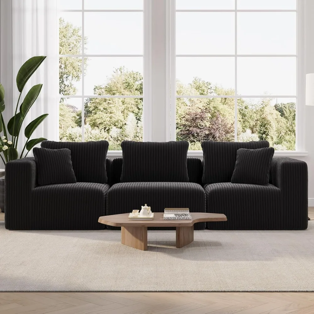 Modular Sectional Sofa, Modern Cloud Sectional Couch with Smarts Coil™ Support, Upholstered Boneless Couch,Living Room Sofas
Modular Sectional Sofa, Modern Cloud Sectional Couch with Smarts Coil™ Support, Upholstered Boneless Couch,Living Room Sofas