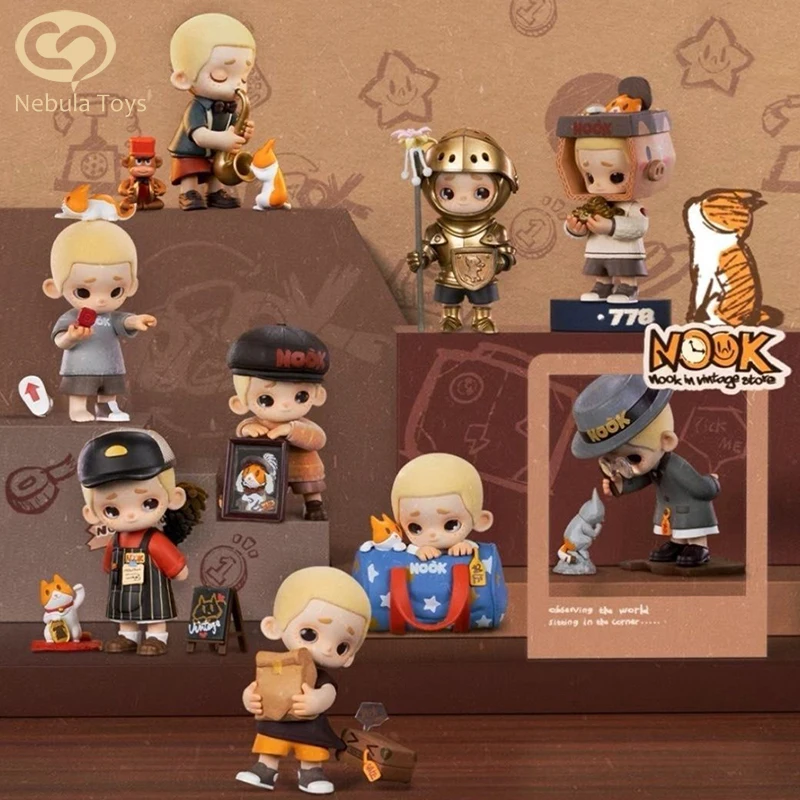 52TOYS NOOK IN VINTAGE STORE Series Blind Box Toys 9CM Kawaii Anime Action Figure Surprise Mystery Box Dolls Girls Gift Toys
52TOYS NOOK IN VINTAGE STORE Series Blind Box Toys 9CM Kawaii Anime Action Figure Surprise Mystery Box Dolls Girls Gift Toys
