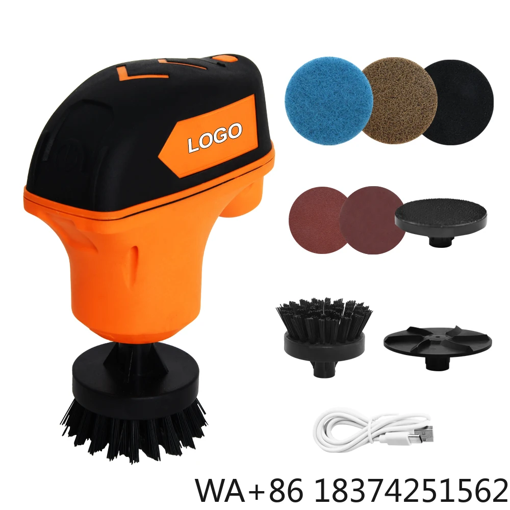Vertak 4V Portable Power Scrubber Mini Cordless Multifunctional Brush Car Wash Cleaning Tools with Replaceable Head
Vertak 4V Portable Power Scrubber Mini Cordless Multifunctional Brush Car Wash Cleaning Tools with Replaceable Head