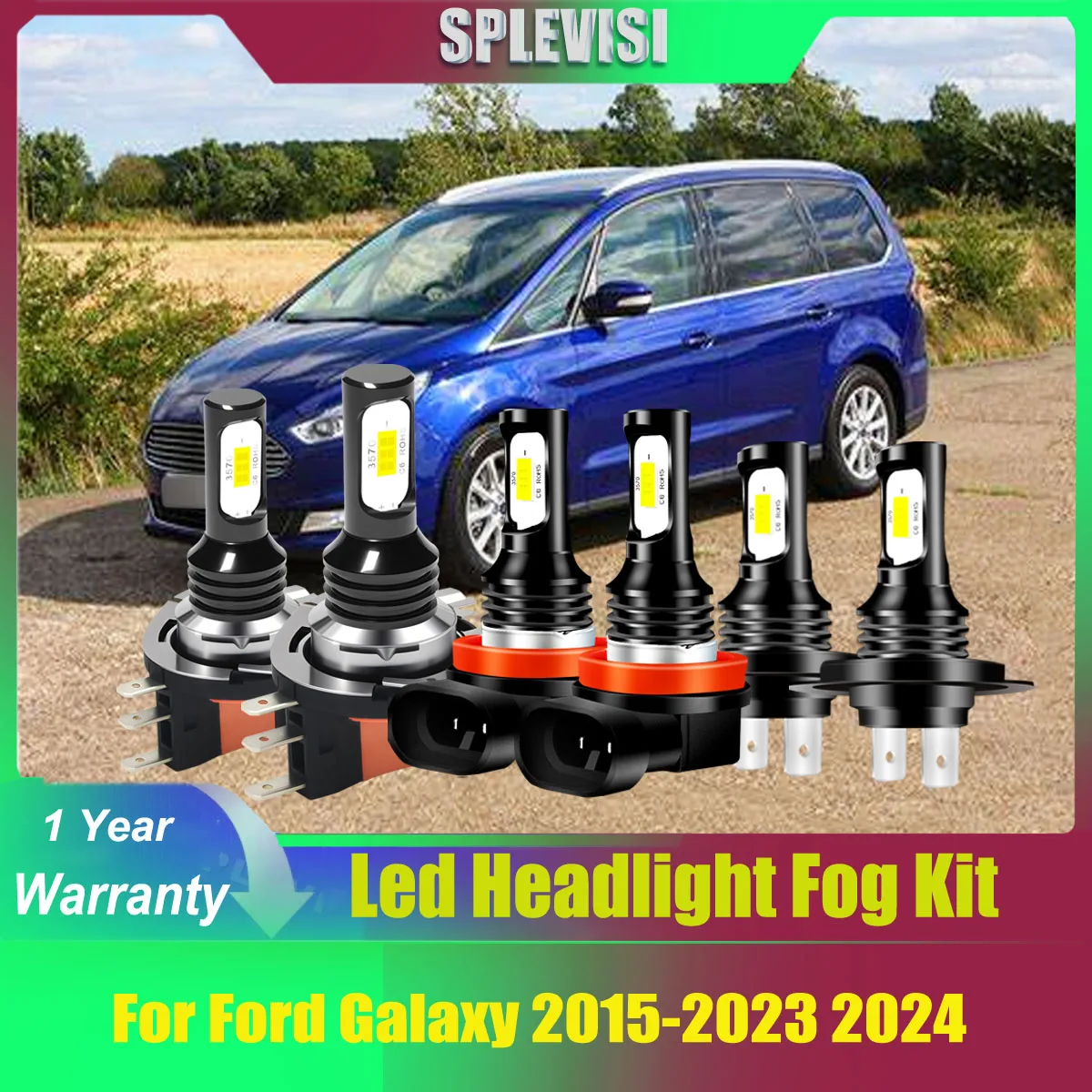 12V 24V Headlight Hi Low Beam Fog Light SET IP67 Waterproof & Dustproof For Ford Galaxy 2015 2016 2017 2018 2019 2020 2021-2024
12V 24V Headlight Hi Low Beam Fog Light SET IP67 Waterproof & Dustproof For Ford Galaxy 2015 2016 2017 2018 2019 2020 2021-2024
