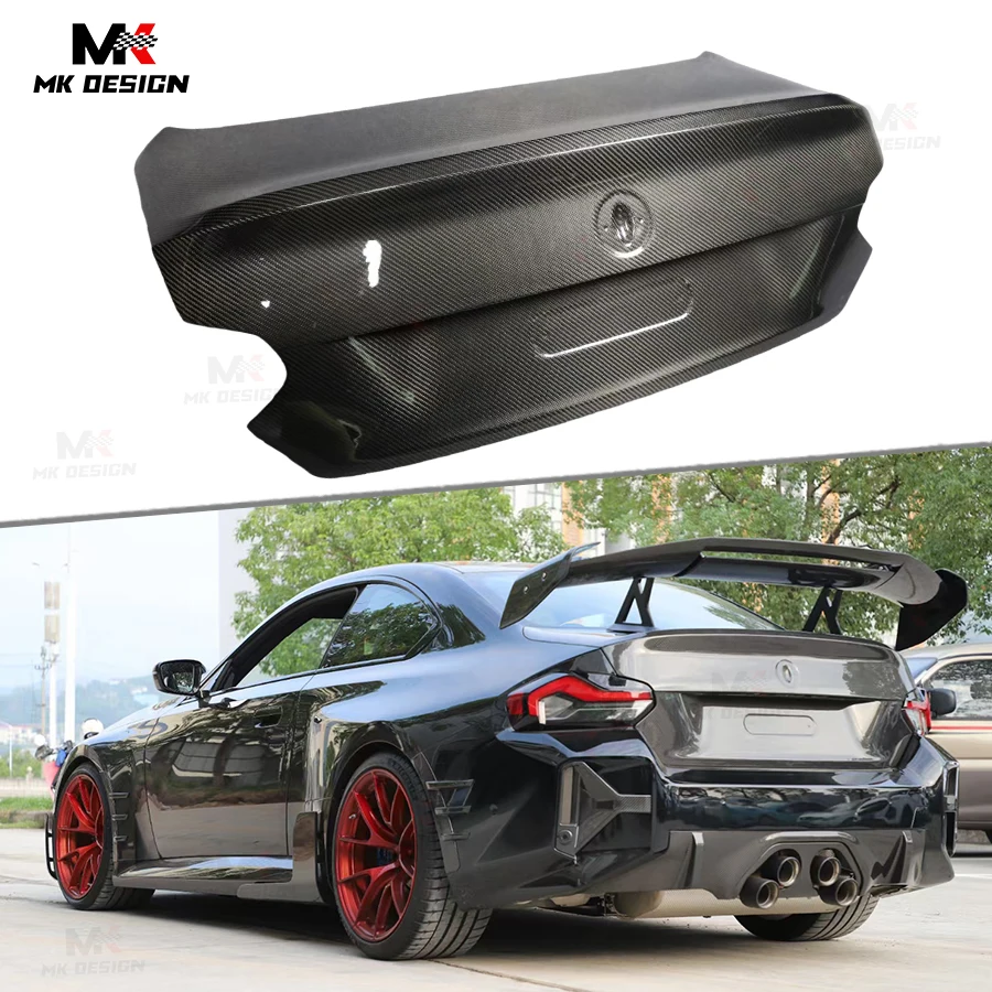 Carbon Fiber OEM Style Rear Trunk Lid Body Kit for BMW G42 G87 M2 2022+ Rear Boot Lid Trunk Cover Car Accessories
Carbon Fiber OEM Style Rear Trunk Lid Body Kit for BMW G42 G87 M2 2022+ Rear Boot Lid Trunk Cover Car Accessories