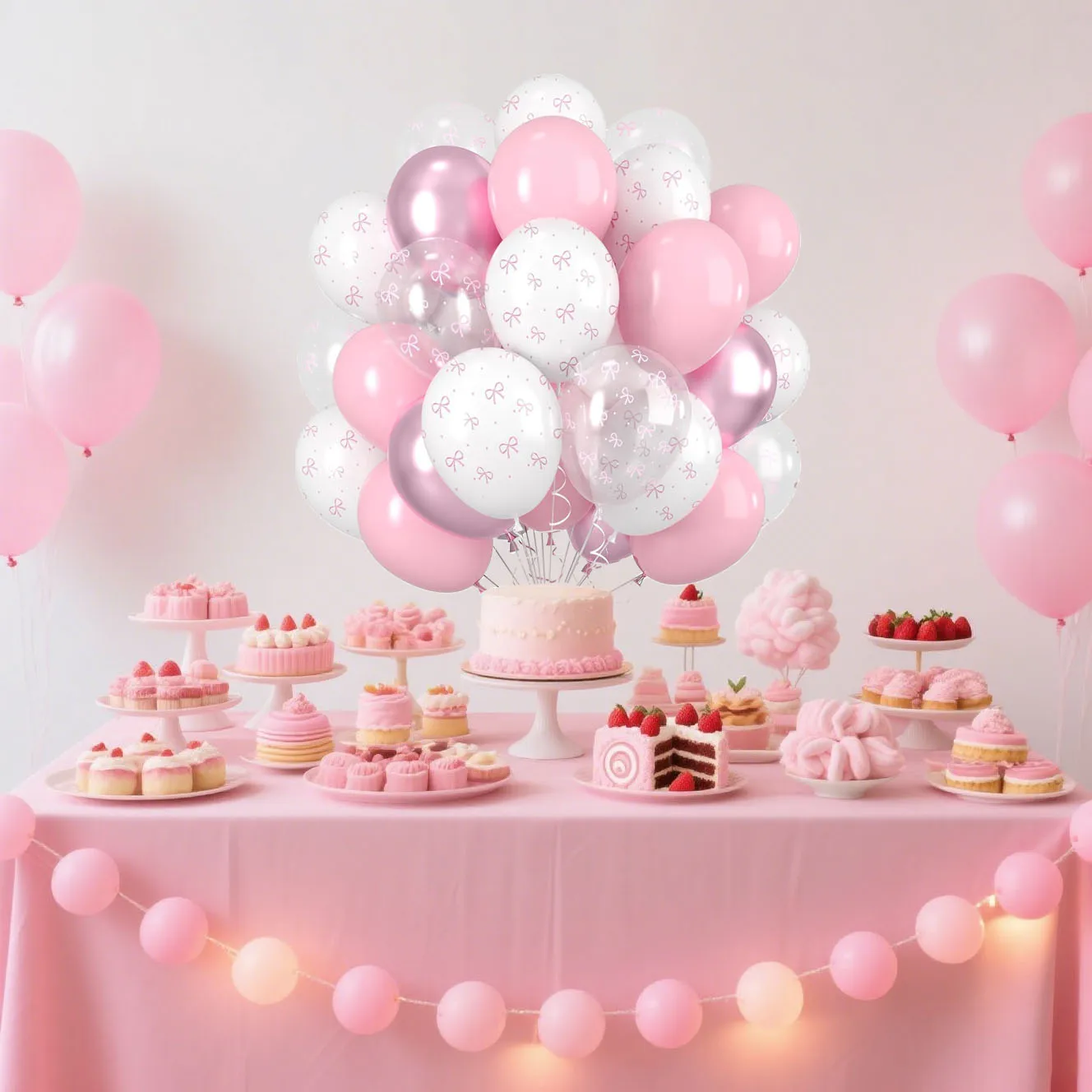 Bow Balloons White Pink Balloons for Girls Women Pink Birthday Party Bachelorette Bridal Bow Theme Wedding Home Party Supplies
Bow Balloons White Pink Balloons for Girls Women Pink Birthday Party Bachelorette Bridal Bow Theme Wedding Home Party Supplies